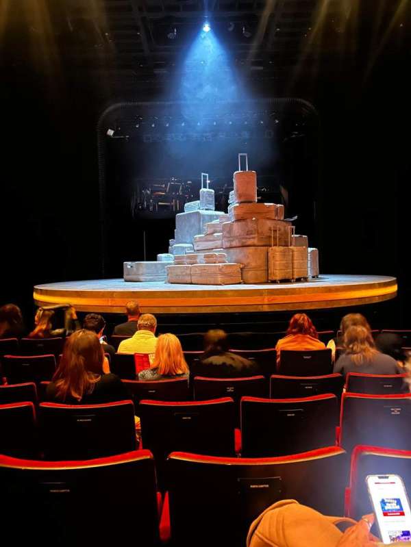 Kiln Theatre, section: Stalls, row: G, seat: 7