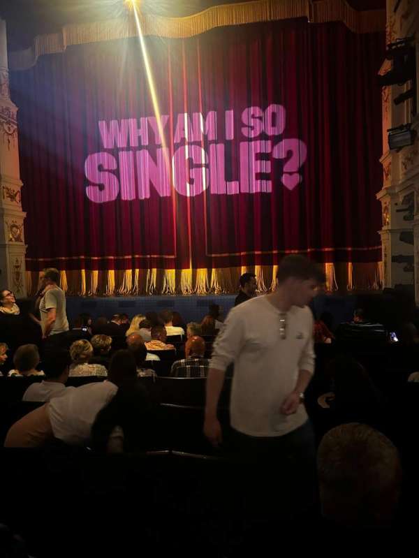 Garrick Theatre, section: Stalls, row: K, seat: 8