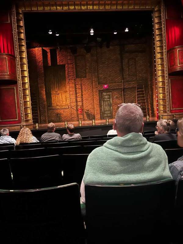 Trafalgar Theatre, section: Stalls, row: H, seat: 15