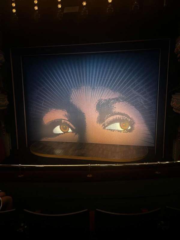 Aldwych Theatre, section: Dress Circle, row: C, seat: 8