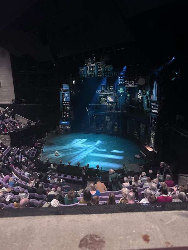 The Olivier Theatre at the National Theatre, section: Circle, row: A, seat: 7