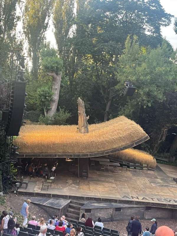 Regent's Park Open Air Theatre, section: Upper, row: U, seat: 90