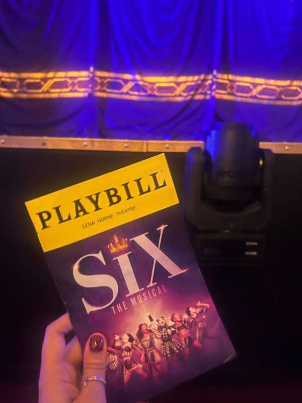 Lena Horne Theatre, section: Orchestra C, row: AA, seat: 102