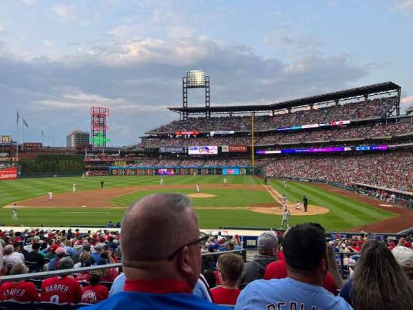 Citizens Bank Park, section: 128, row: 25, seat: 9