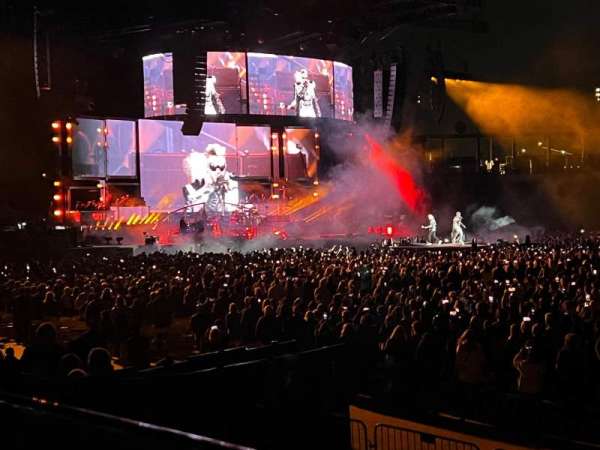 BMO Stadium, section: Field Club C, row: G, seat: 1