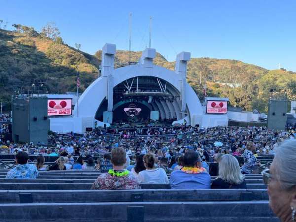 Hollywood Bowl, section: K1, row: 15, seat: 18