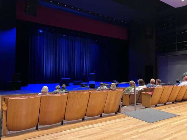 Scherr Forum Theatre, section: Left, row: GG, seat: 25
