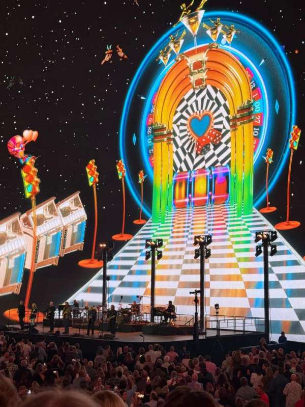 The Sphere, Vegas, section: 109, row: 18, seat: 4