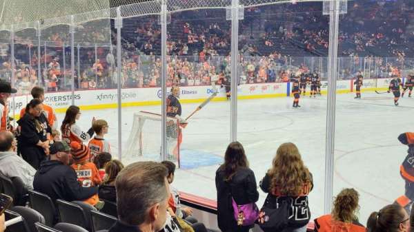 Xfinity Mobile Arena, section: 121, row: 6, seat: 11
