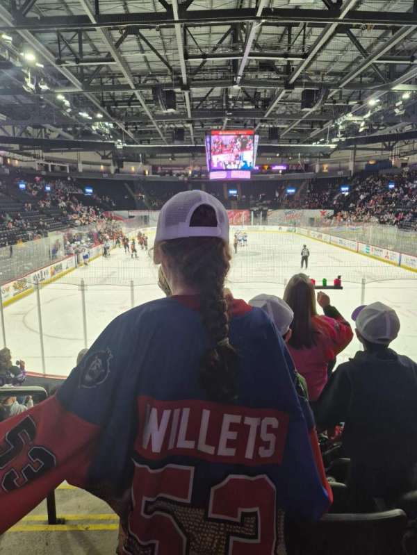 Santander Arena, section: 111, row: H, seat: 13