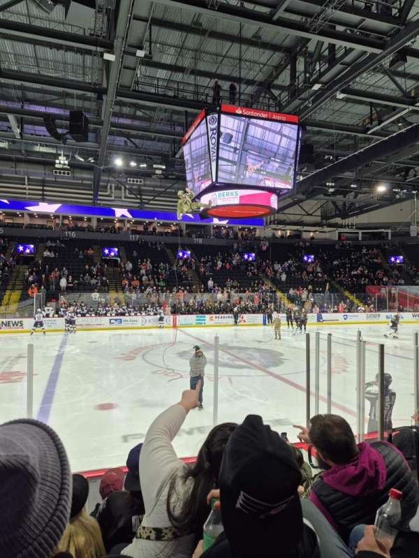Santander Arena, section: 106, row: 6, seat: 6