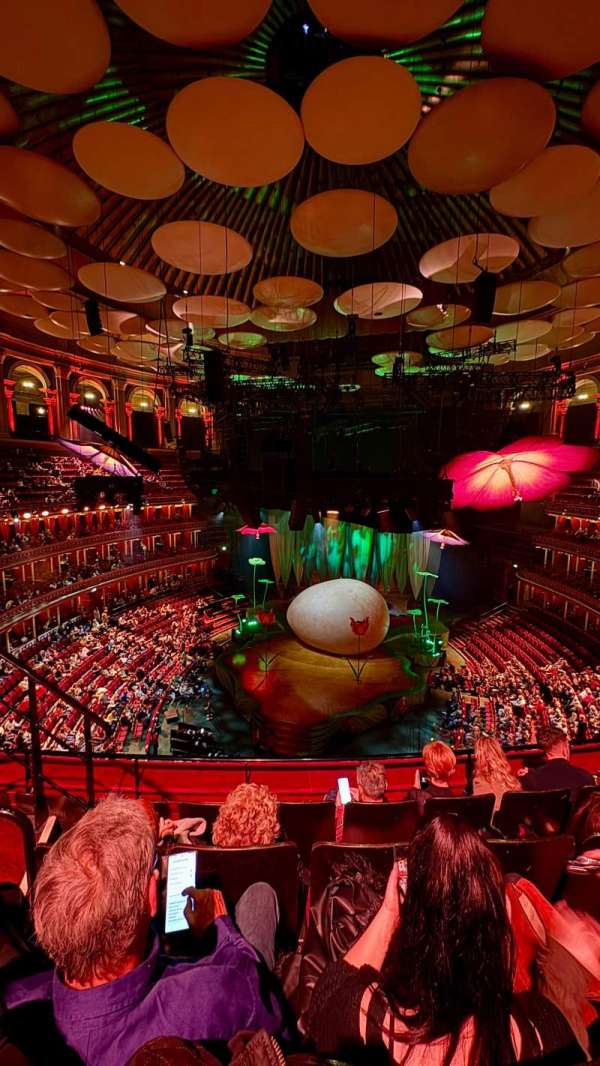 Royal Albert Hall, section: Rausing Circle U, row: 4, seat: 126