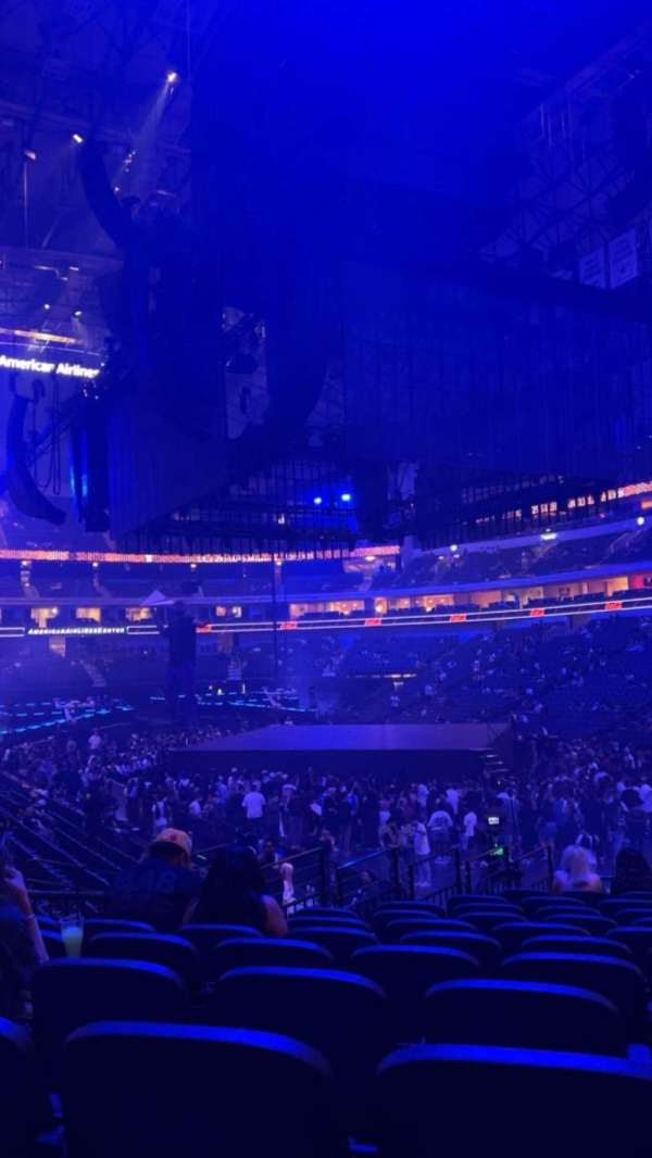 American Airlines Center, section: 115, row: P, seat: 3
