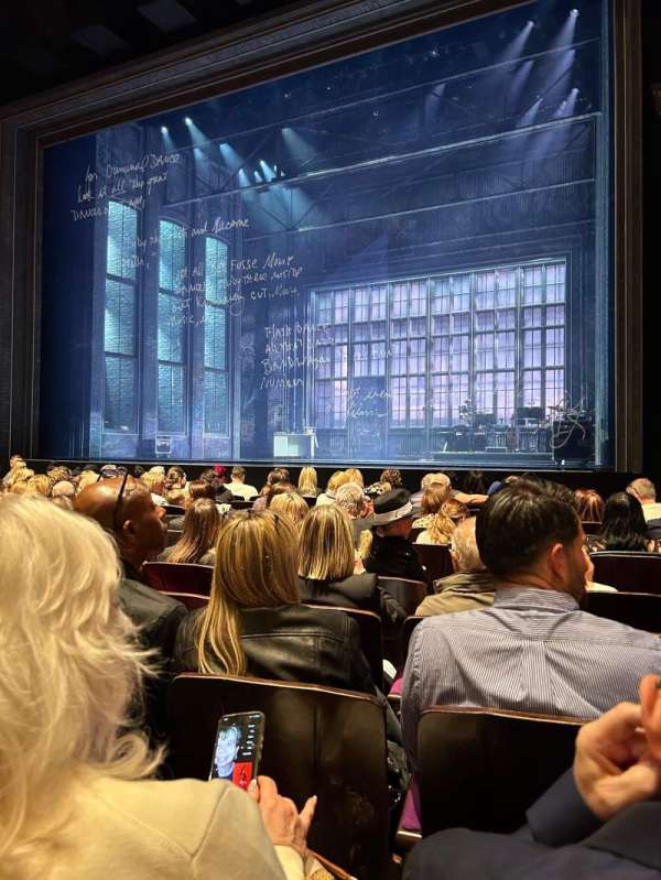 Prince Edward Theatre, section: Stalls, row: J, seat: 4