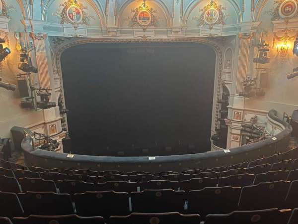 Ambassadors Theatre, section: Circle, row: G, seat: 12