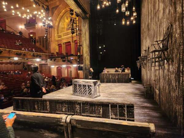 Barrymore Theatre, section: Stage, row: C, seat: 4