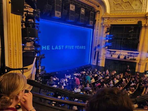 Hudson Theatre, section: Dress Circle L, row: B, seat: 17