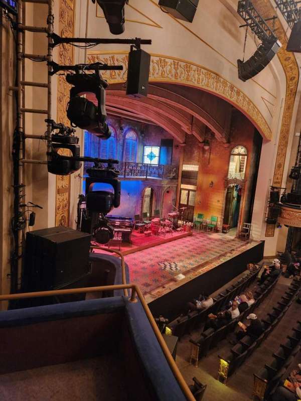 Gerald Schoenfeld Theatre, section: Box F, row: 1, seat: 2