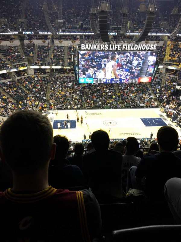 Gainbridge Fieldhouse, section: 209, row: 8, seat: 17