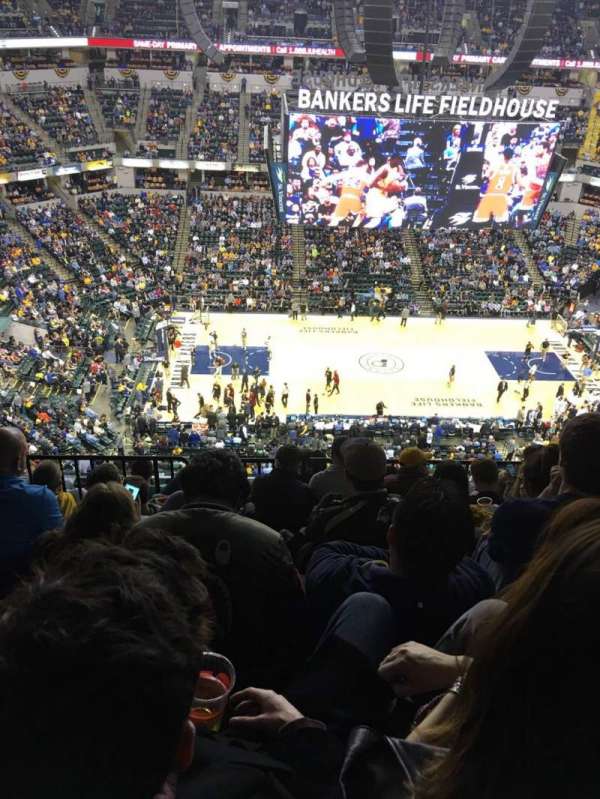 Gainbridge Fieldhouse, section: 209, row: 8, seat: 17