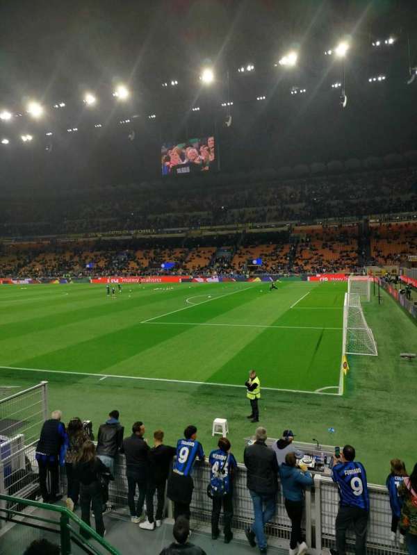 San Siro, section: L, row: 3, seat: 1