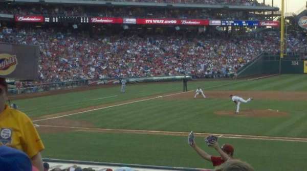 Citizens Bank Park, section: 116, row: 22, seat: 14