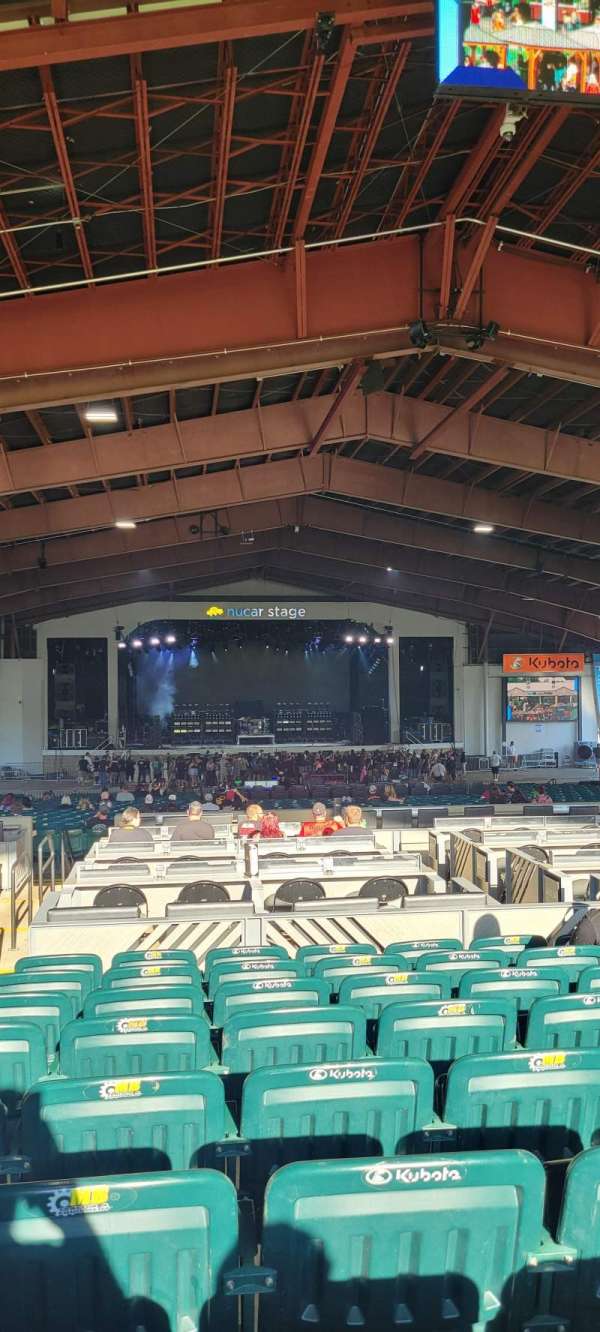 BankNH Pavilion, section: 3C, row: 9, seat: 2
