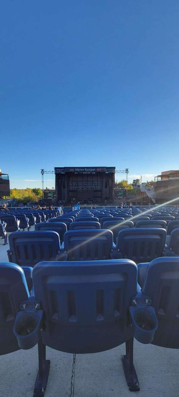 Maine Savings Amphitheater, section: 303, row: V, seat: 23