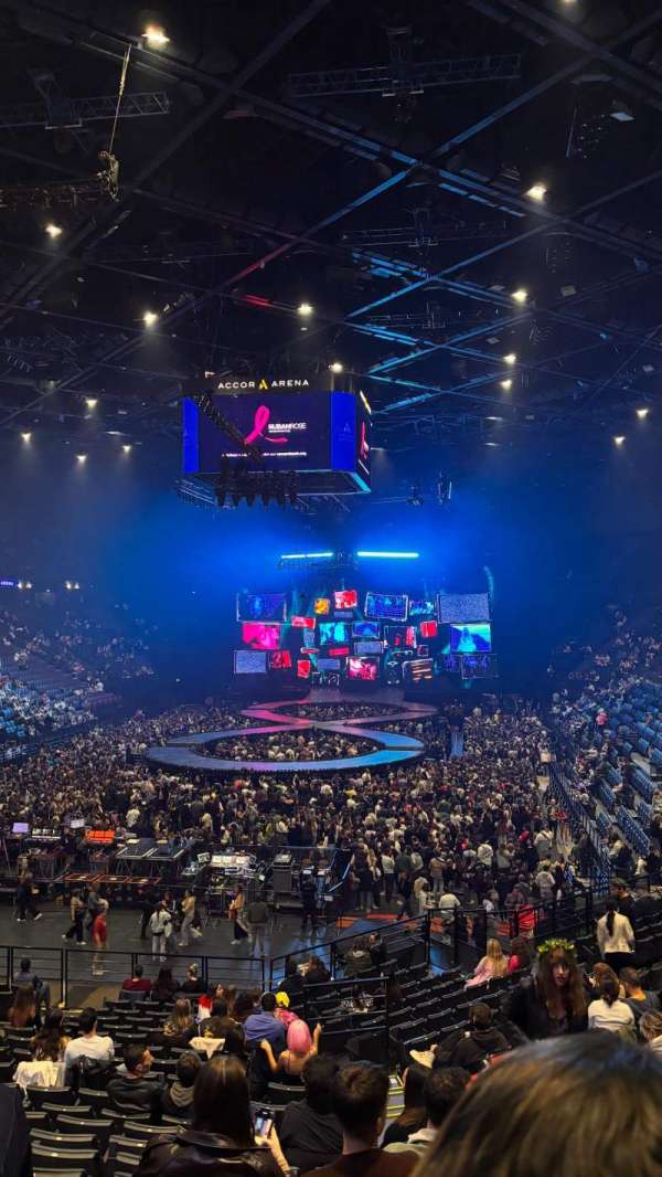 Accor Arena, section: Gradin A, row: 5, seat: 21
