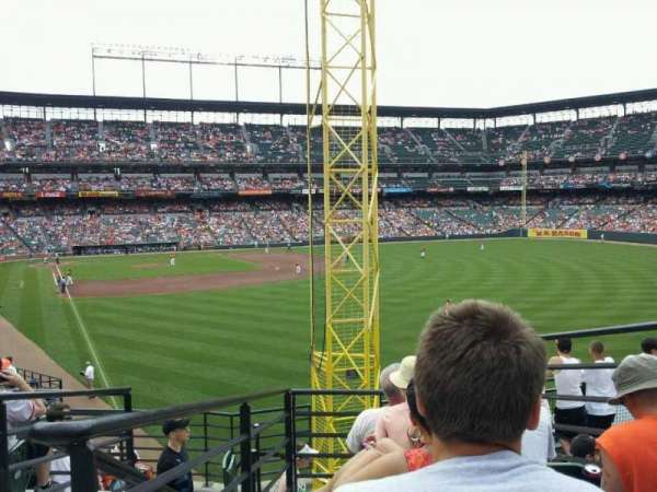Oriole Park at Camden Yards, section: 1, row: 6, seat: 5