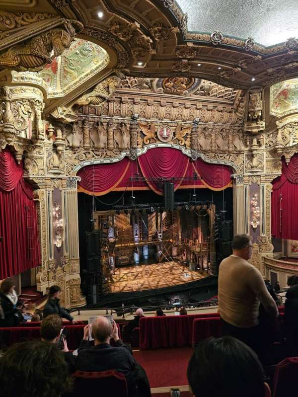 James M. Nederlander Theatre, section: Balcony L, row: J, seat: 353
