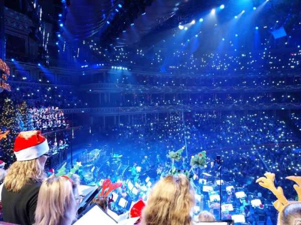 Royal Albert Hall, section: East Choir, row: 4, seat: 14