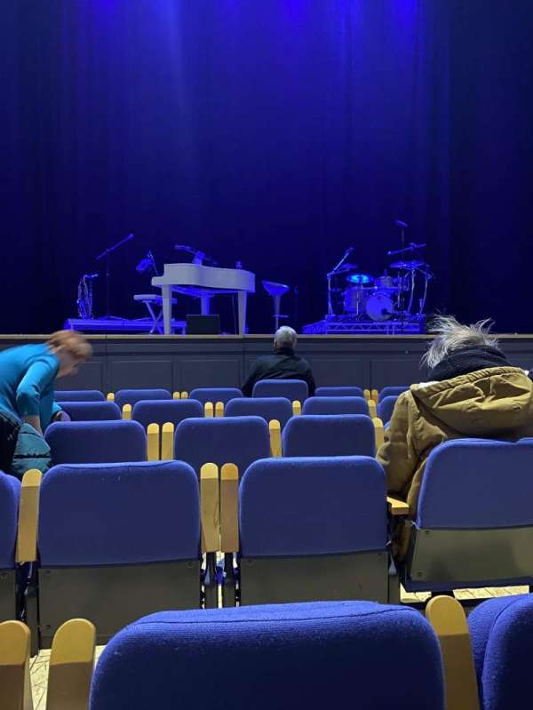 Birmingham Town Hall, section: Stalls, row: F, seat: 17