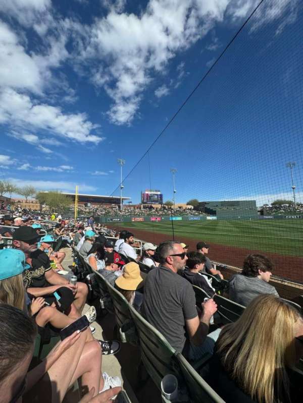 Salt River Fields, section: 120, row: 4, seat: 1