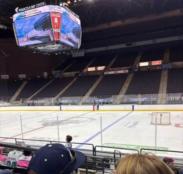 Pensacola Bay Center, section: 129, row: H, seat: 13