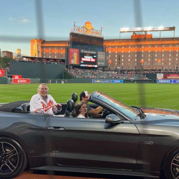 Oriole Park at Camden Yards, section: 64, row: 1, seat: 16