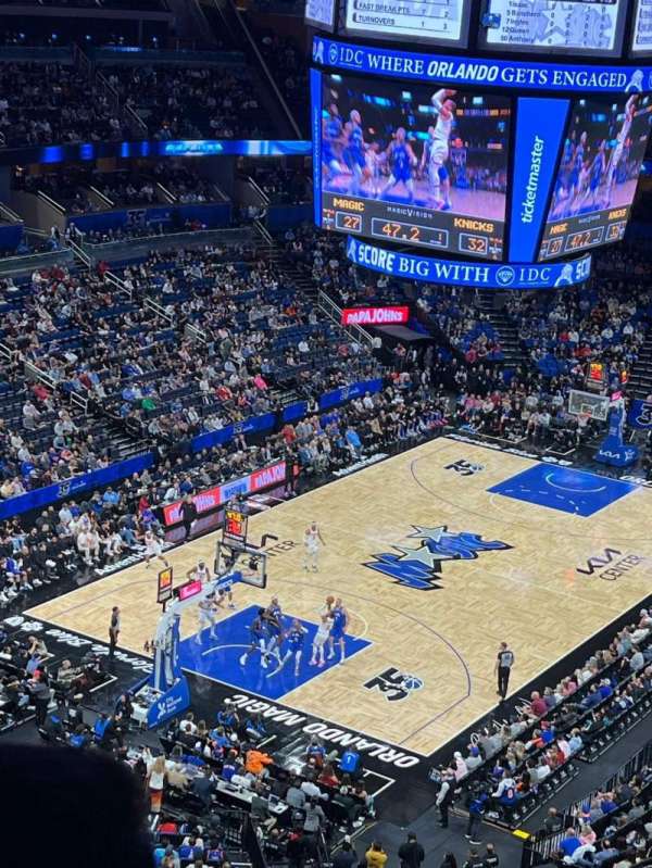 Kia Center, section: 230, row: 4, seat: 20