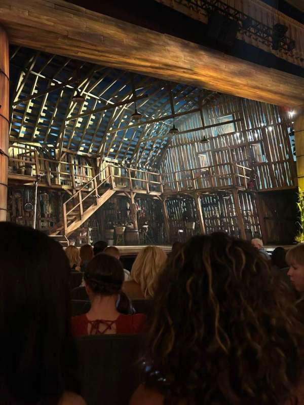 Nederlander Theatre, section: Orchestra L, row: H, seat: 7