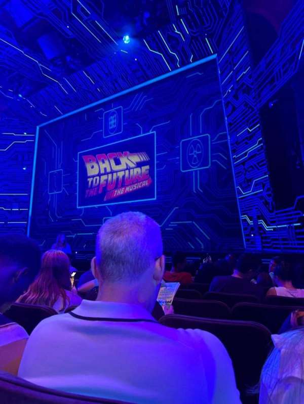 Winter Garden Theatre, section: Orchestra R, row: H, seat: 14