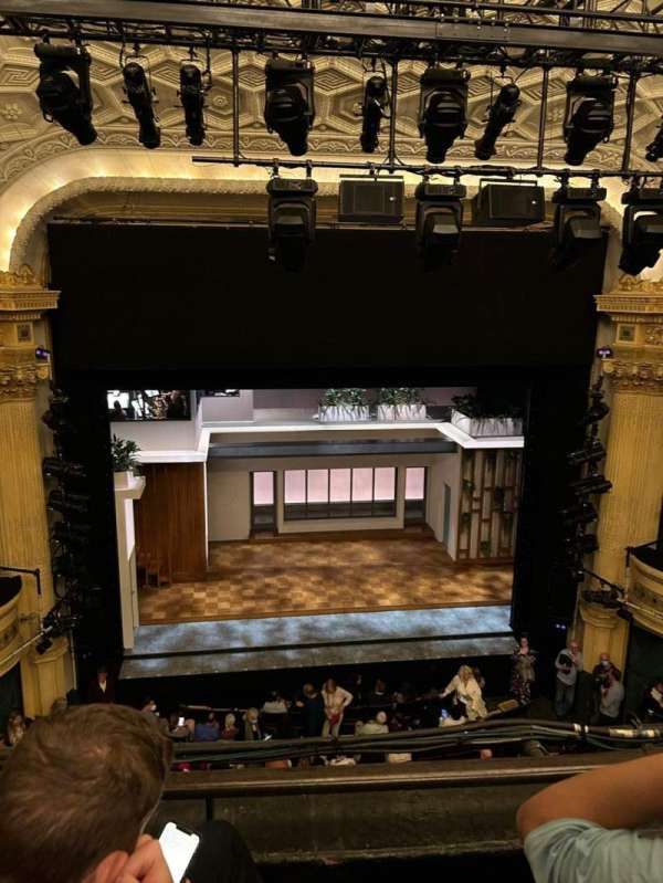 Hudson Theatre, section: Balcony C, row: B, seat: 104