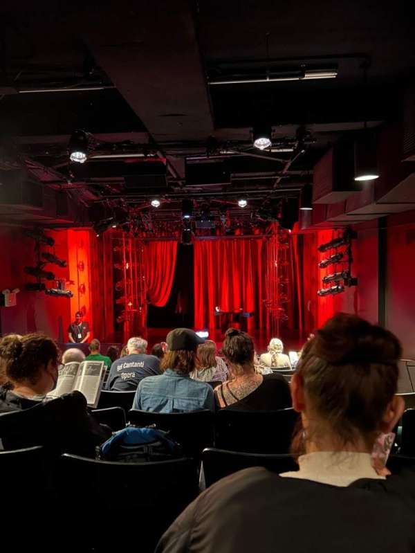 DR2 Theatre, section: ORCH, row: L, seat: 3