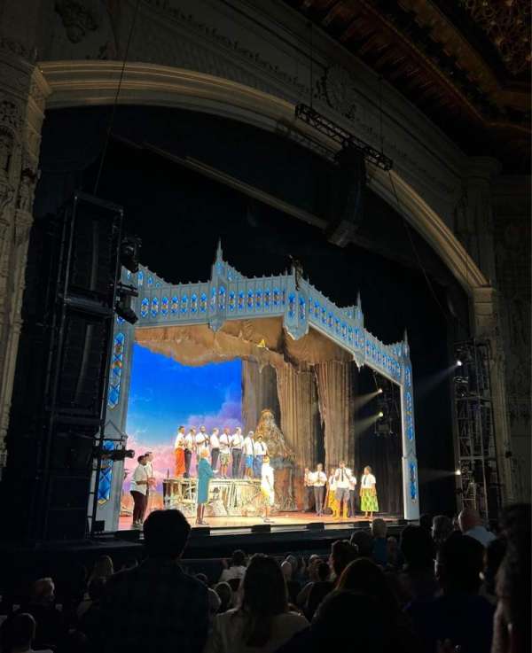 Orpheum Theatre, San Francisco, section: ORCHESTRA L, row: O, seat: 13