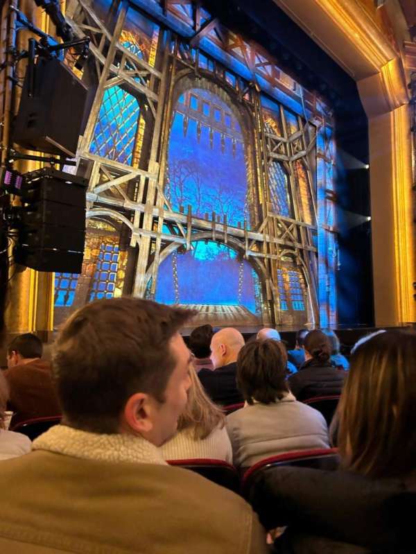 St. James Theatre, section: Orchestra L, row: F, seat: 17