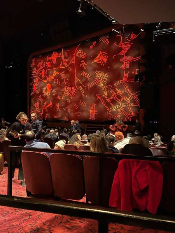 Minskoff Theatre, section: Orchestra R, row: O, seat: 10