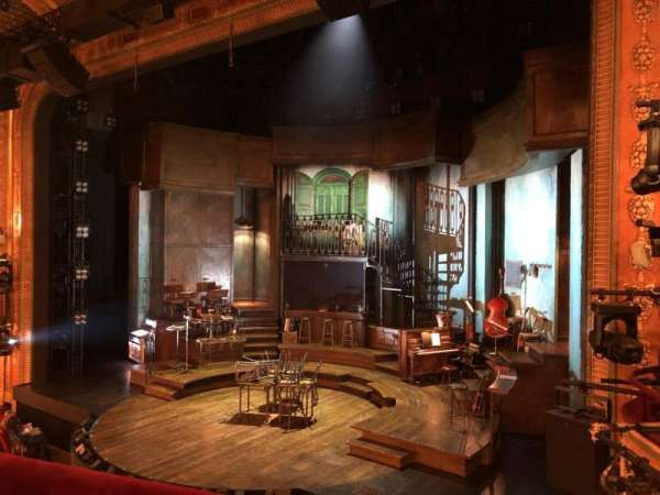 Walter Kerr Theatre, section: Mezzanine R, row: A, seat: 14