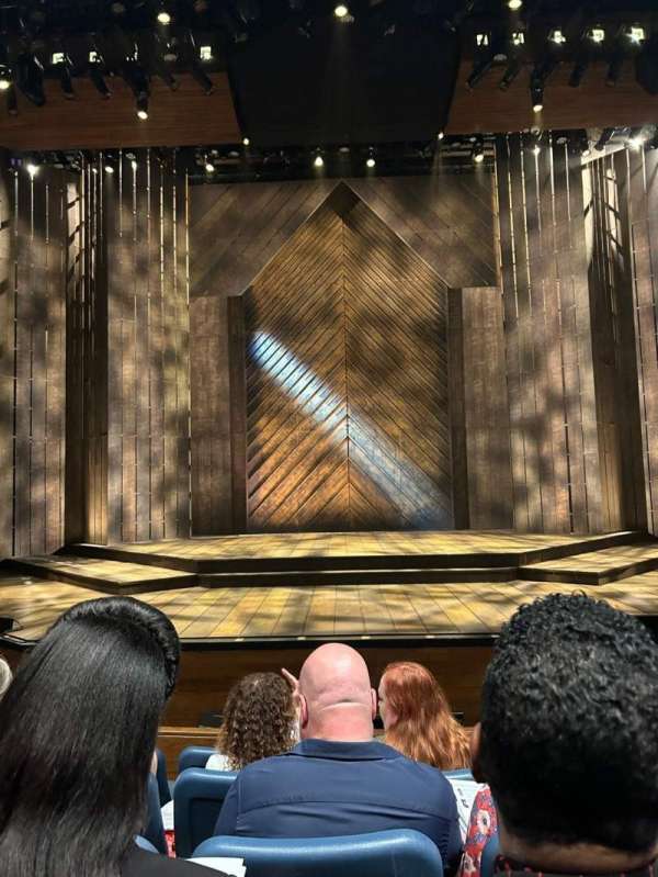 James K. Polk Theater, section: ORCH, row: E, seat: 208