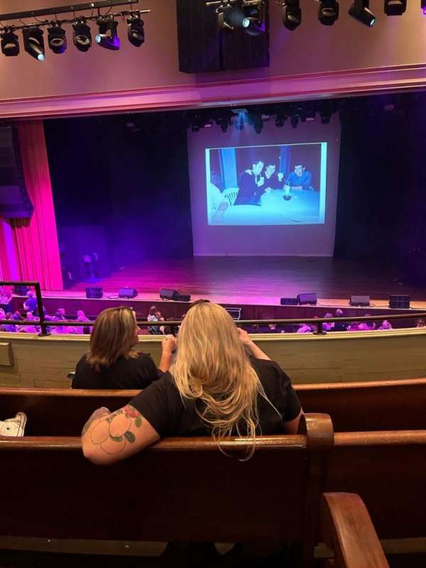 Ryman Auditorium, section: BAL, row: D, seat: 6