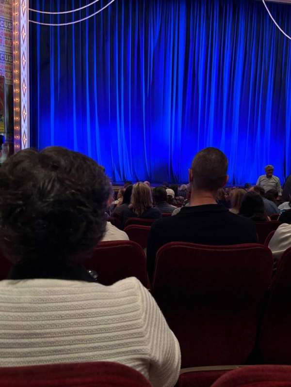 Imperial Theatre, section: Orchestra C, row: K, seat: 102