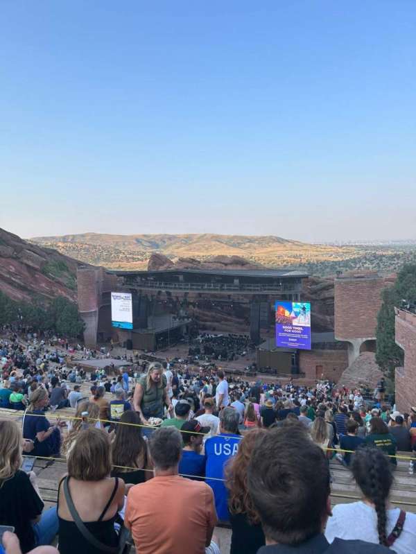 Red Rocks Amphitheatre, section: Right, row: 47, seat: 7