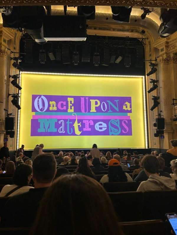 Hudson Theatre, section: Orchestra C, row: P, seat: 106